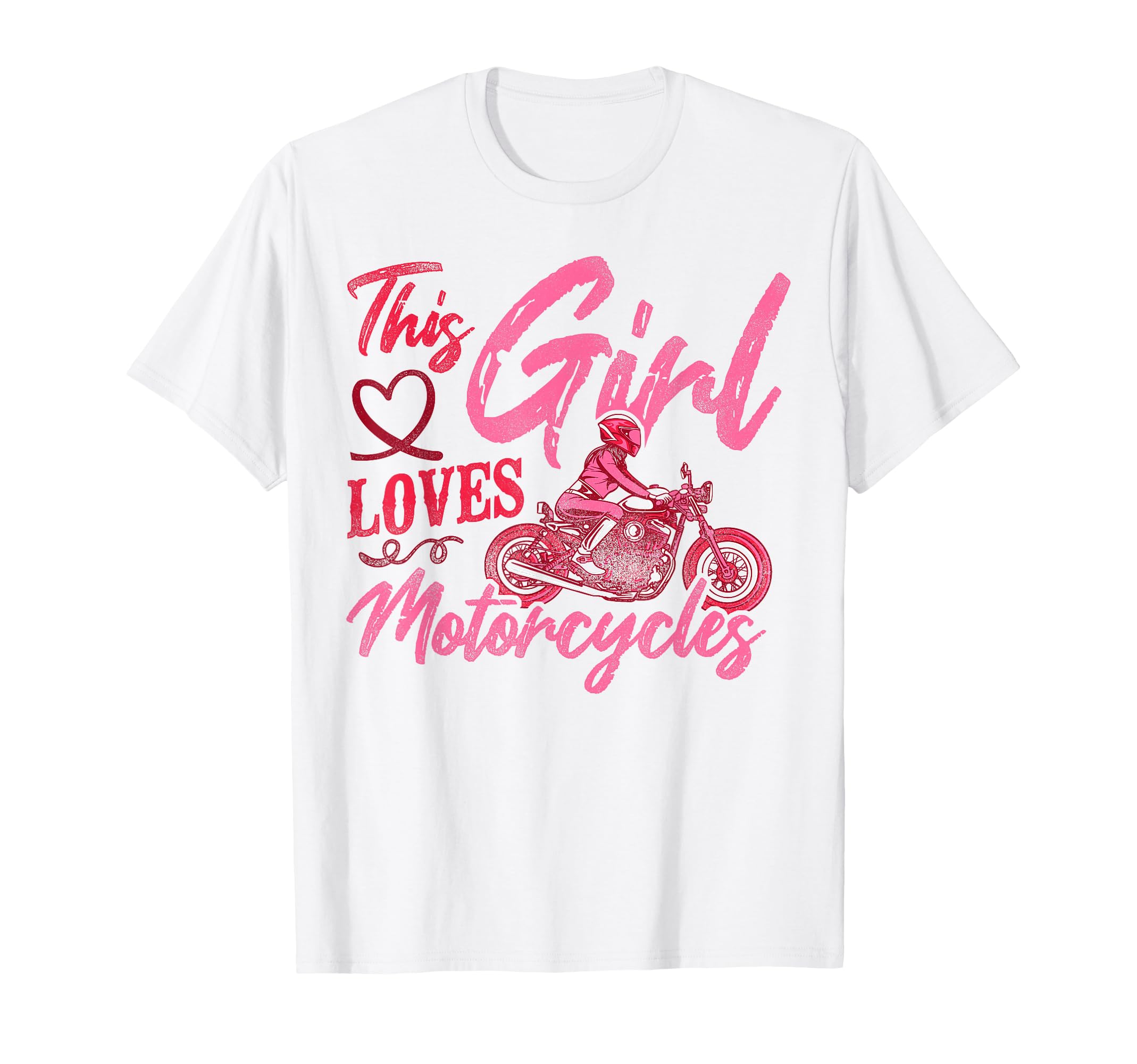 Motorcycle Biker Female This Loves T-Shirt - Novelty Apparel Unisex - T-Shirt, Sweatshirt, Hoodie