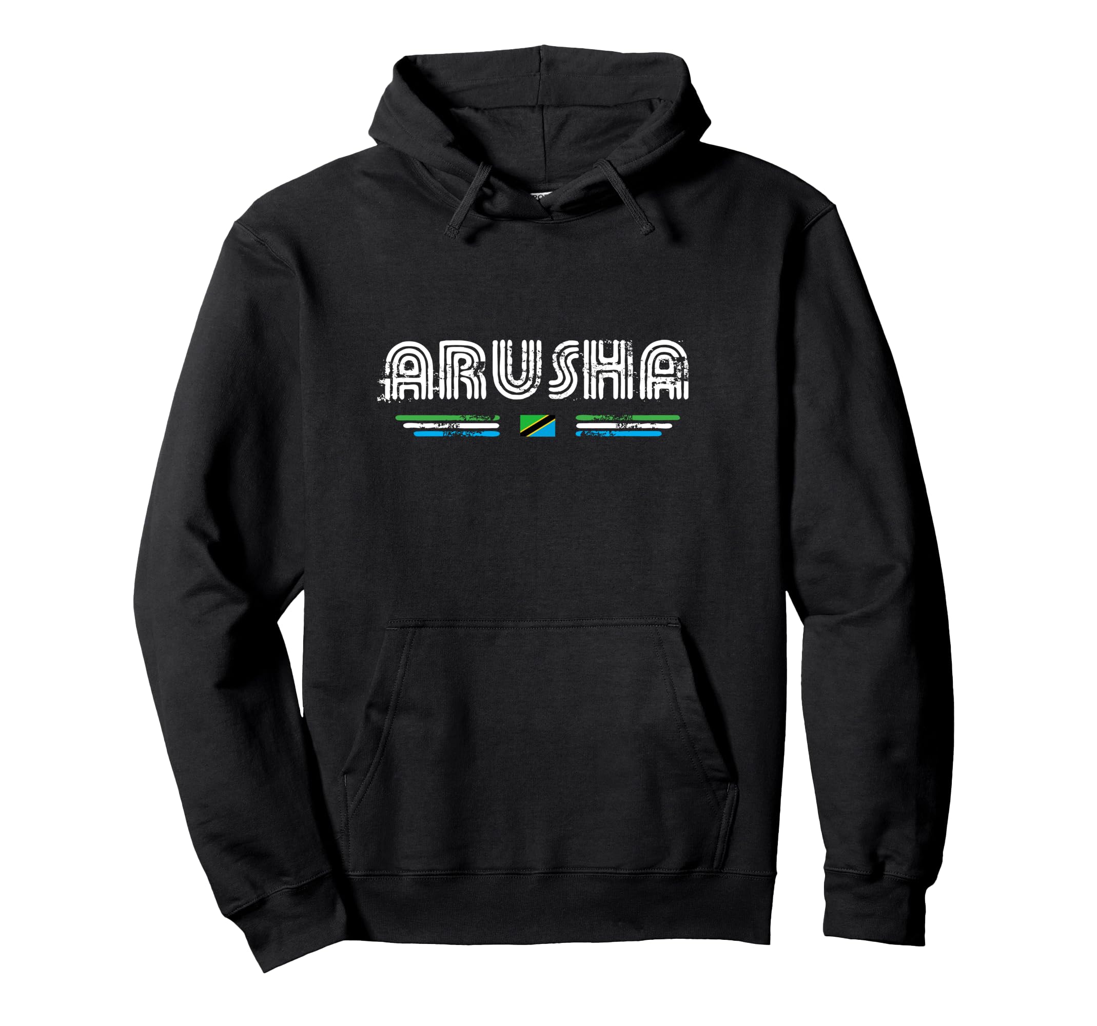 Arusha Tanzania 70S 80S Type Hoodie - Streetwear Style Men Women - T-Shirt, Sweatshirt, Hoodie