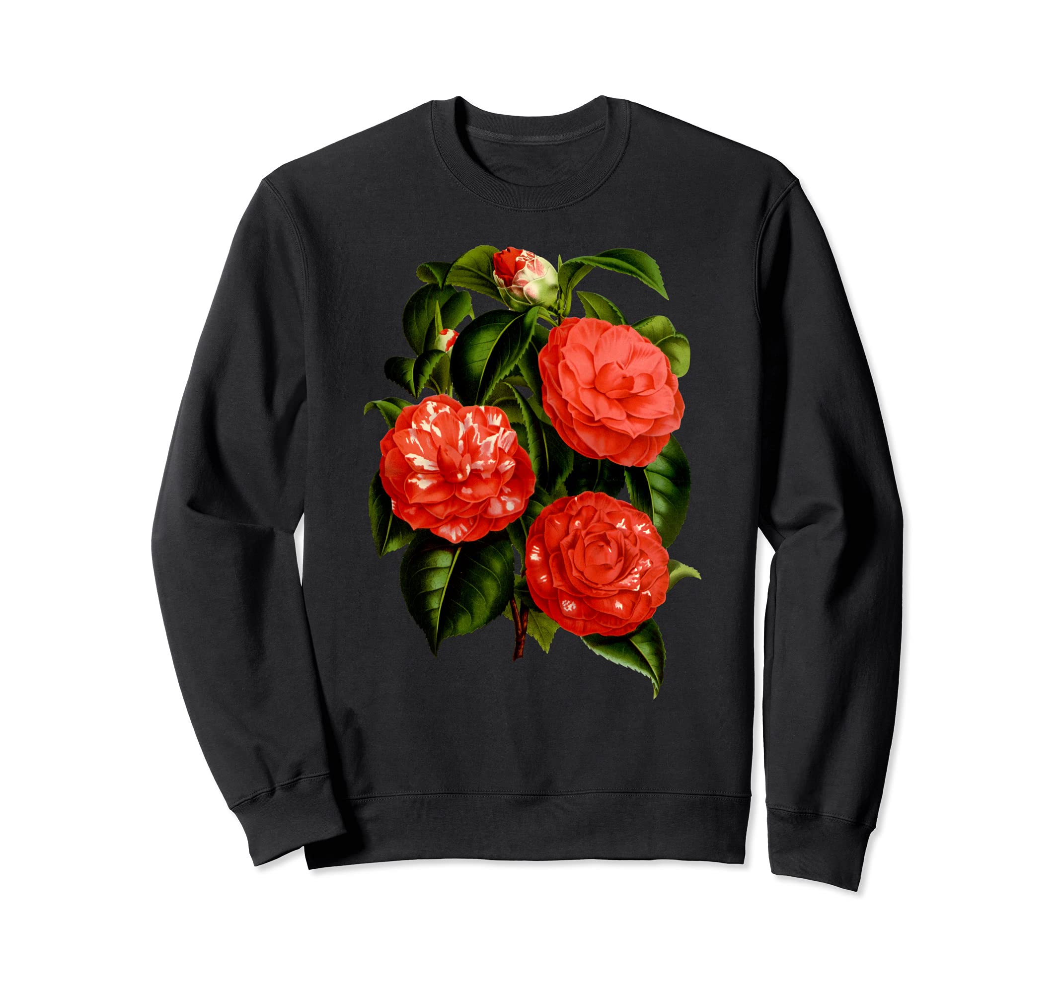 Botanical Flower Floral Sweatshirt - Unique Graphic Men Women - T-Shirt, Sweatshirt, Hoodie
