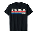 70S 80S Sturgis Sd T-Shirt - Custom Art Print for Adults - T-Shirt, Sweatshirt, Hoodie