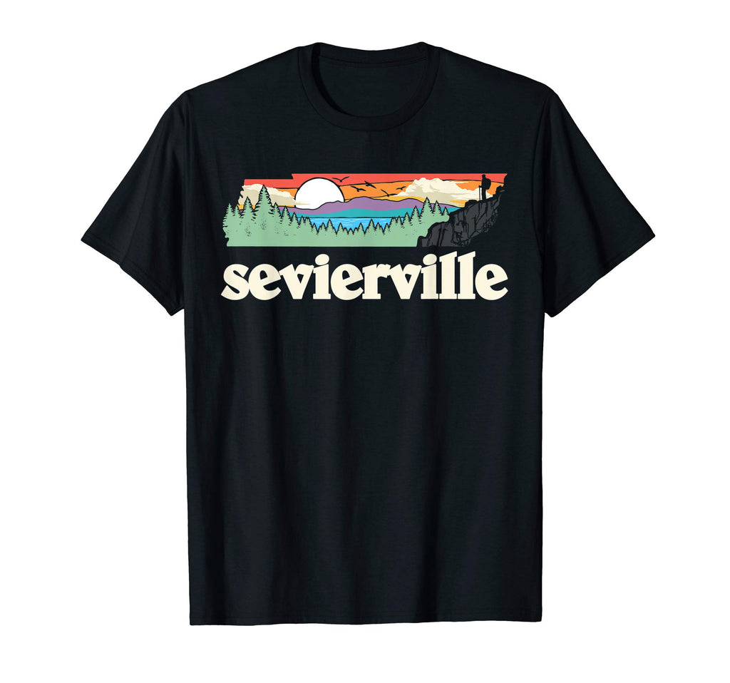 Sevierville Tennessee Outdoors Nature T-Shirt - Unique Graphic for Adults - T-Shirt, Sweatshirt, Hoodie