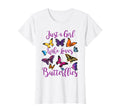 Butterfly Collection Just Who Loves T-Shirt - Streetwear Style Men Women - T-Shirt, Sweatshirt, Hoodie
