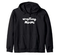 Wrestling Mom Typography Gifts T-Shirt - Custom Art Print Unisex - T-Shirt, Sweatshirt, Hoodie