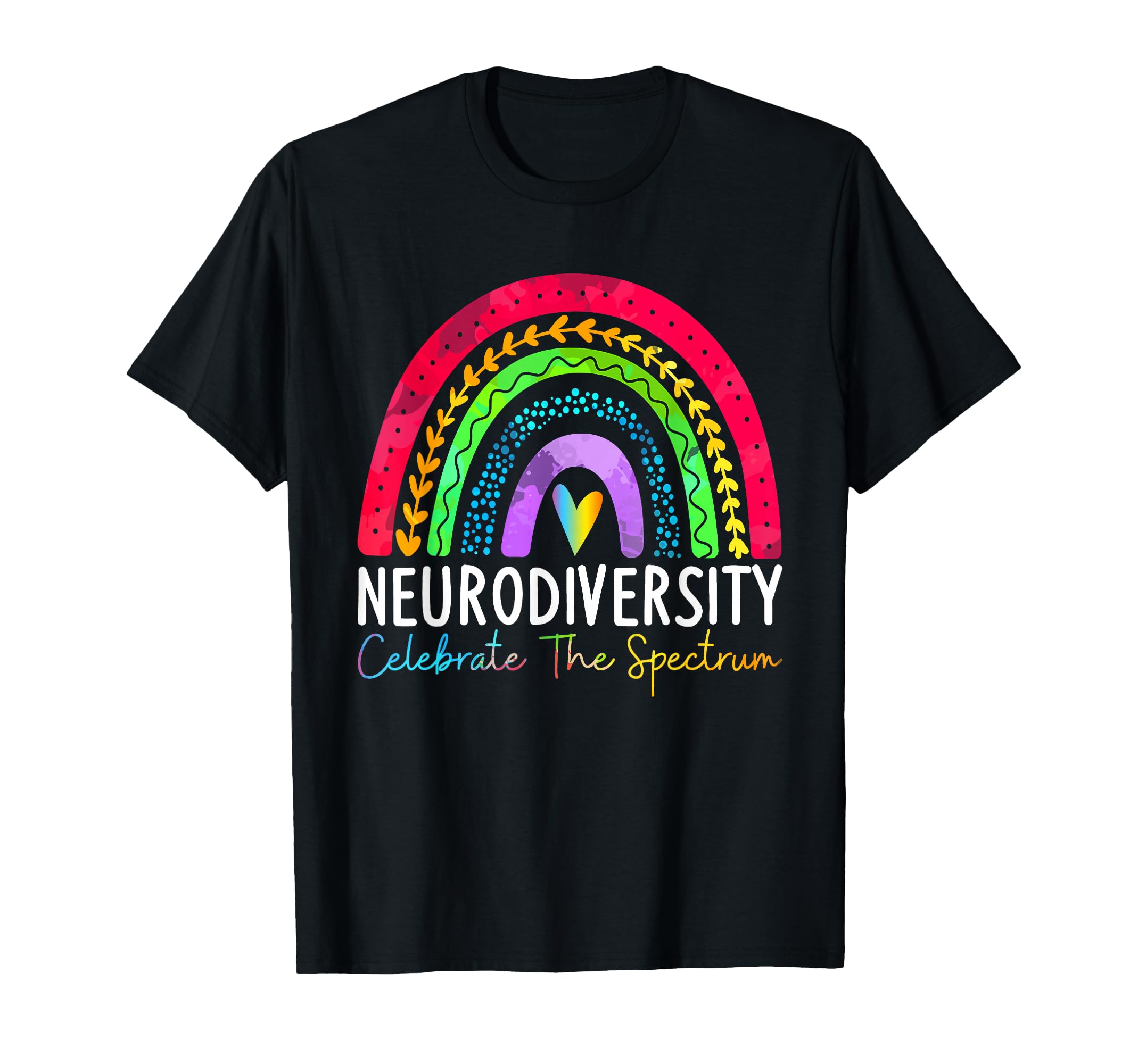 Neurodiversity Autism Spectrum Asd T-Shirt - Fun Novelty Design Unisex - T-Shirt, Sweatshirt, Hoodie