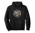 250Th Anniversary Patriotic Stars Hoodie - Fun Novelty Design for Adults - T-Shirt, Sweatshirt, Hoodie