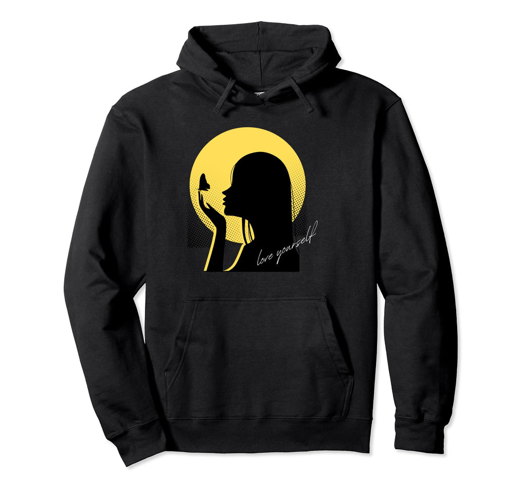 Self Care Joke Hoodie - Unique Graphic for Adults - T-Shirt, Sweatshirt, Hoodie