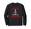 Professional Overthinker Goth T-Shirt - Fun Novelty Design Men Women - T-Shirt, Sweatshirt, Hoodie