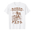Rodeo Papa Western Cowboy Family T-Shirt - Minimalist Print for Adults - T-Shirt, Sweatshirt, Hoodie