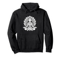 Elegant Mandala Buddha Illustration Hoodie - Fun Novelty Design Men Women - T-Shirt, Sweatshirt, Hoodie