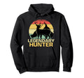 Legendary Hunter Awesome Mens Deer Hoodie - Unique Graphic Men Women - T-Shirt, Sweatshirt, Hoodie