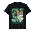 Feeling Lucky St Patricks Day Western T-Shirt - Custom Art Print for Adults - T-Shirt, Sweatshirt, Hoodie