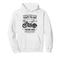 Motorcycle Distressed Hoodie - Unique Graphic Unisex - T-Shirt, Sweatshirt, Hoodie