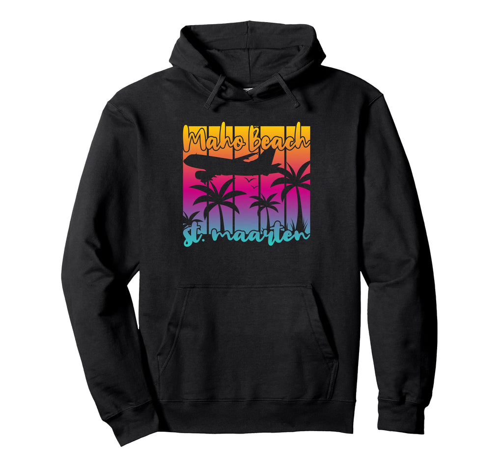 Maho Beach St Maarten Sunset Sweatshirt - Trendy Graphic Men Women - T-Shirt, Sweatshirt, Hoodie