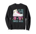 Roller Skating Derby Skater 70S Sweatshirt - Unique Graphic Men Women - T-Shirt, Sweatshirt, Hoodie