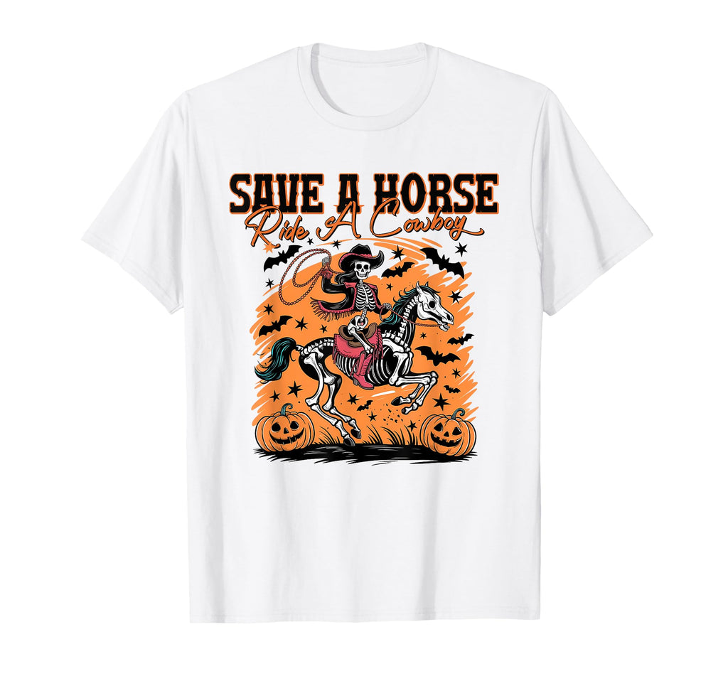 Save Horse Ride Cowboy Country T-Shirt - Streetwear Style for Adults - T-Shirt, Sweatshirt, Hoodie