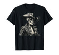 Rodeo Western Cowboy Skeleton T-Shirt - Streetwear Style Men Women - T-Shirt, Sweatshirt, Hoodie