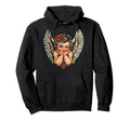 Valentines Day Cupid Flash Tattoo Art Hoodie - Trendy Graphic Unisex - T-Shirt, Sweatshirt, Hoodie