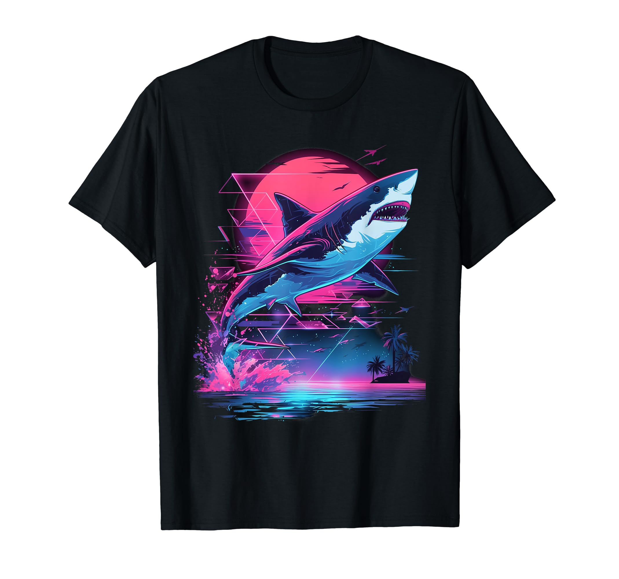 80S Vaporwave Synthwave Cyberpunk T-Shirt - Streetwear Style for Adults - T-Shirt, Sweatshirt, Hoodie