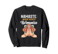 Namaste Where Hearts Harmonize Sweatshirt - Casual Everyday Wear Men Women - T-Shirt, Sweatshirt, Hoodie
