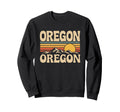 Oregon Mountain Sunset 70S State Sweatshirt - Novelty Apparel for Adults - T-Shirt, Sweatshirt, Hoodie