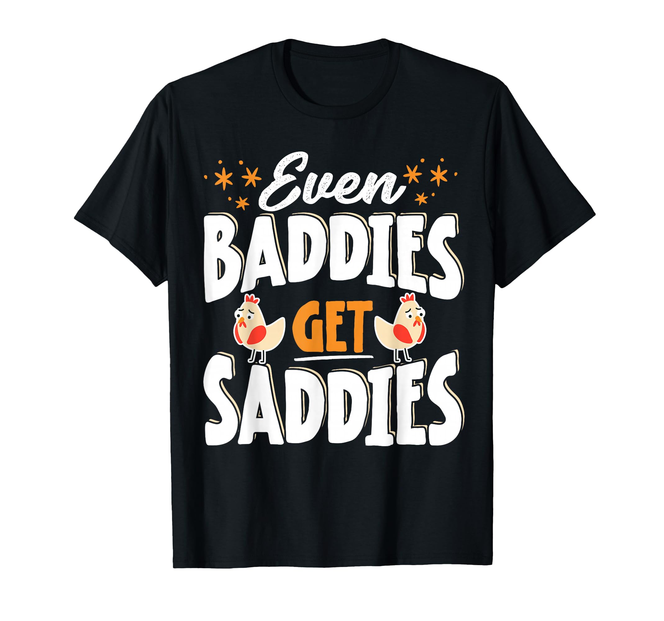 Bad Sad Baddie Mental Health Self Sweatshirt - Trendy Graphic for Adults - T-Shirt, Sweatshirt, Hoodie