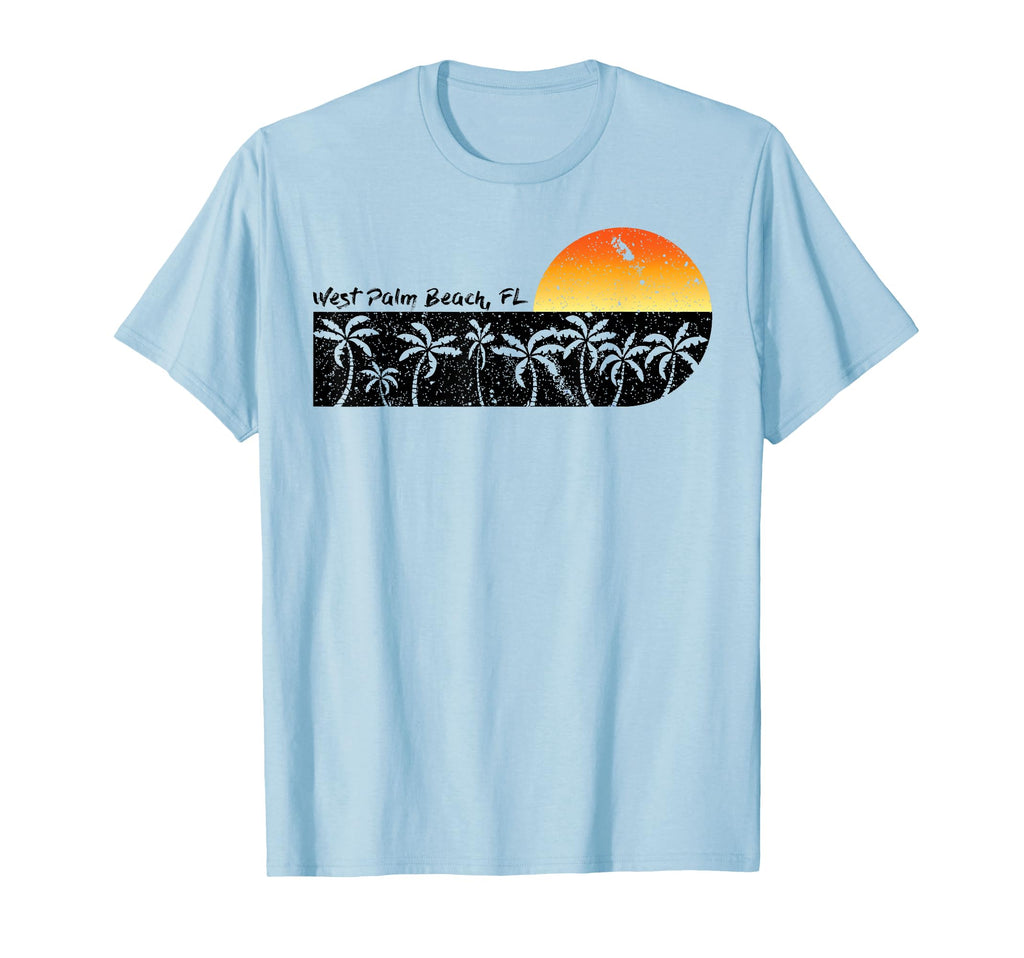 West Palm Beach Florida Beach Sunset T-Shirt - Graphic Print for Adults - T-Shirt, Sweatshirt, Hoodie