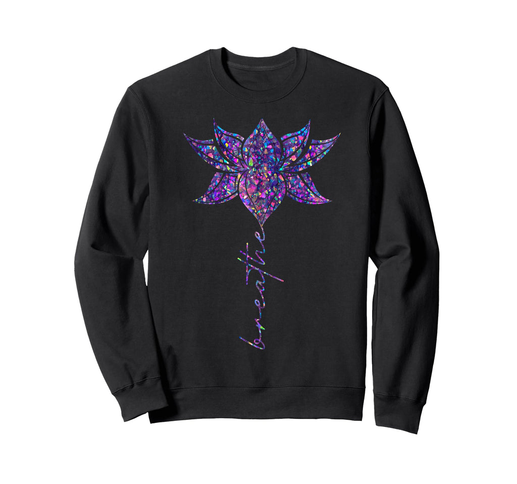 Yoga Meditation Chakra Lotus Flower Sweatshirt - Graphic Print Men Women - T-Shirt, Sweatshirt, Hoodie