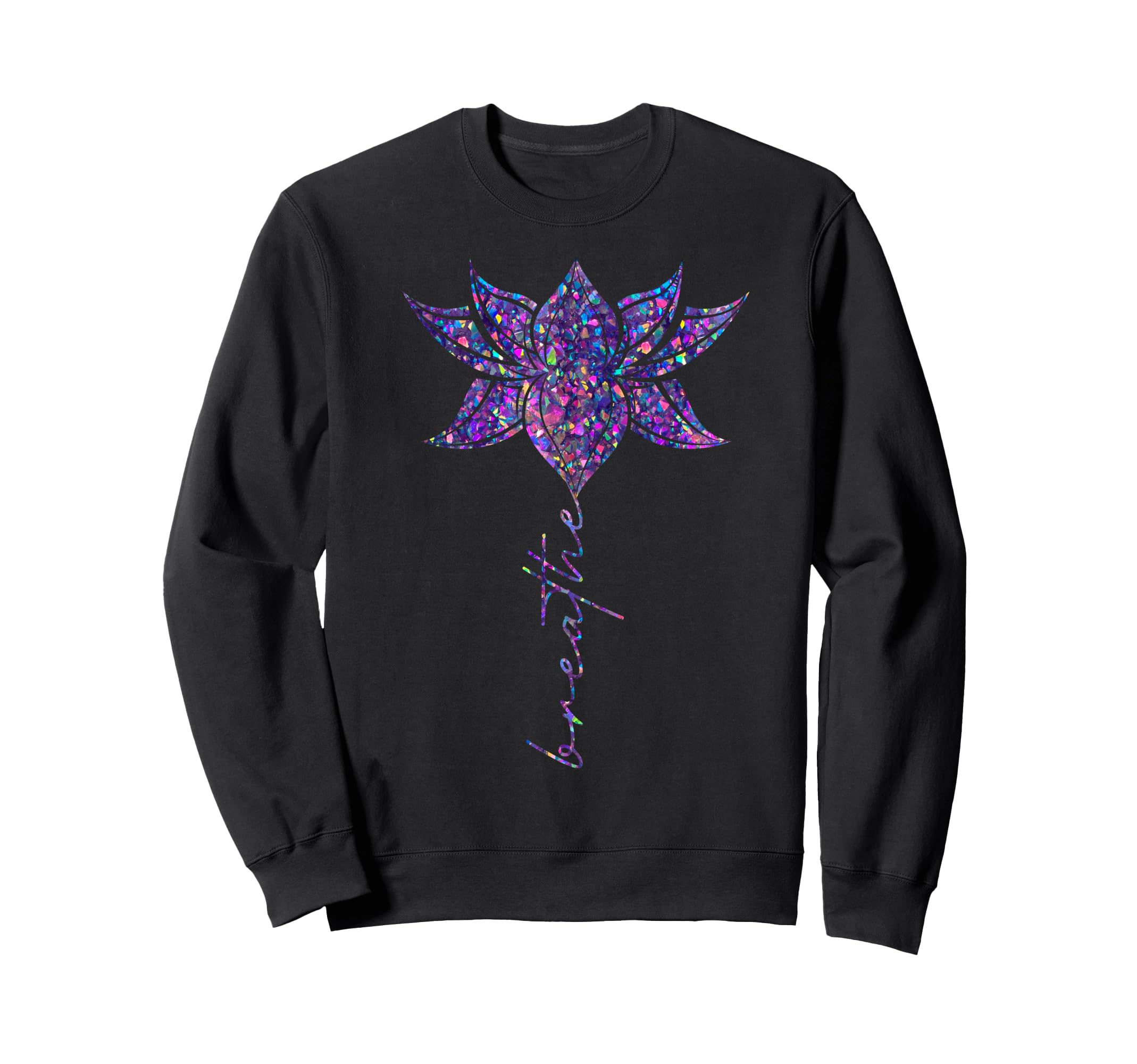 Yoga Meditation Chakra Lotus Flower Sweatshirt - Graphic Print Men Women - T-Shirt, Sweatshirt, Hoodie