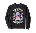 Healing Stone Crystals Energy Sweatshirt - Graphic Print Men Women - T-Shirt, Sweatshirt, Hoodie