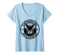 Womens Antisocial Butterfly V Neck T-Shirt - Unique Graphic Men Women - T-Shirt, Sweatshirt, Hoodie