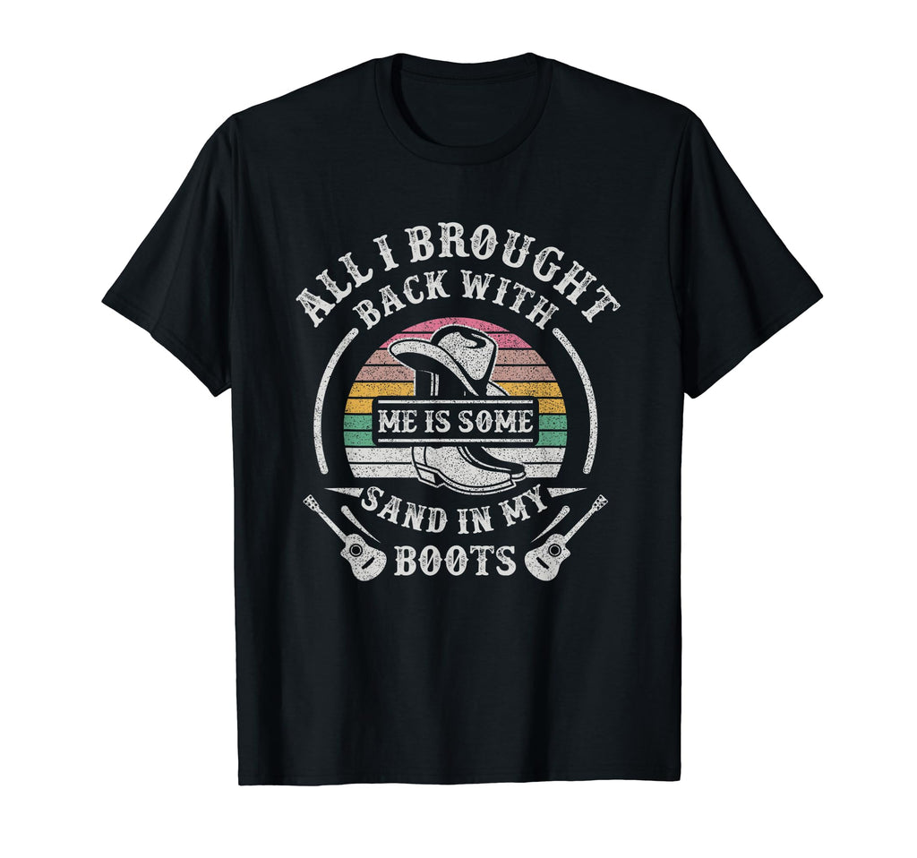 Sand My Boots Western Cowgirl Boots T-Shirt - Unique Graphic for Adults - T-Shirt, Sweatshirt, Hoodie