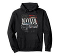 Nova Ss Old School Patriotic Usa Flag Hoodie - Trendy Graphic for Adults - T-Shirt, Sweatshirt, Hoodie