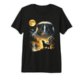 Skunk Howling To Moon Meme Funny 90S T-Shirt - Unique Graphic Men Women - T-Shirt, Sweatshirt, Hoodie