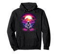 Synthwave Astronaut Cyberpunk 80S Sci Hoodie - Novelty Apparel Men Women - T-Shirt, Sweatshirt, Hoodie