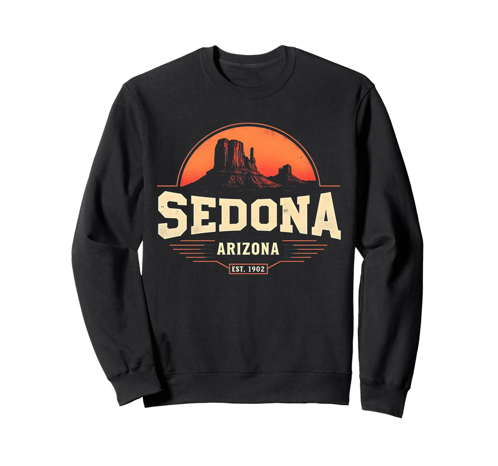 Sedona Arizona Red Rock Formation Sweatshirt - Graphic Print for Adults - T-Shirt, Sweatshirt, Hoodie