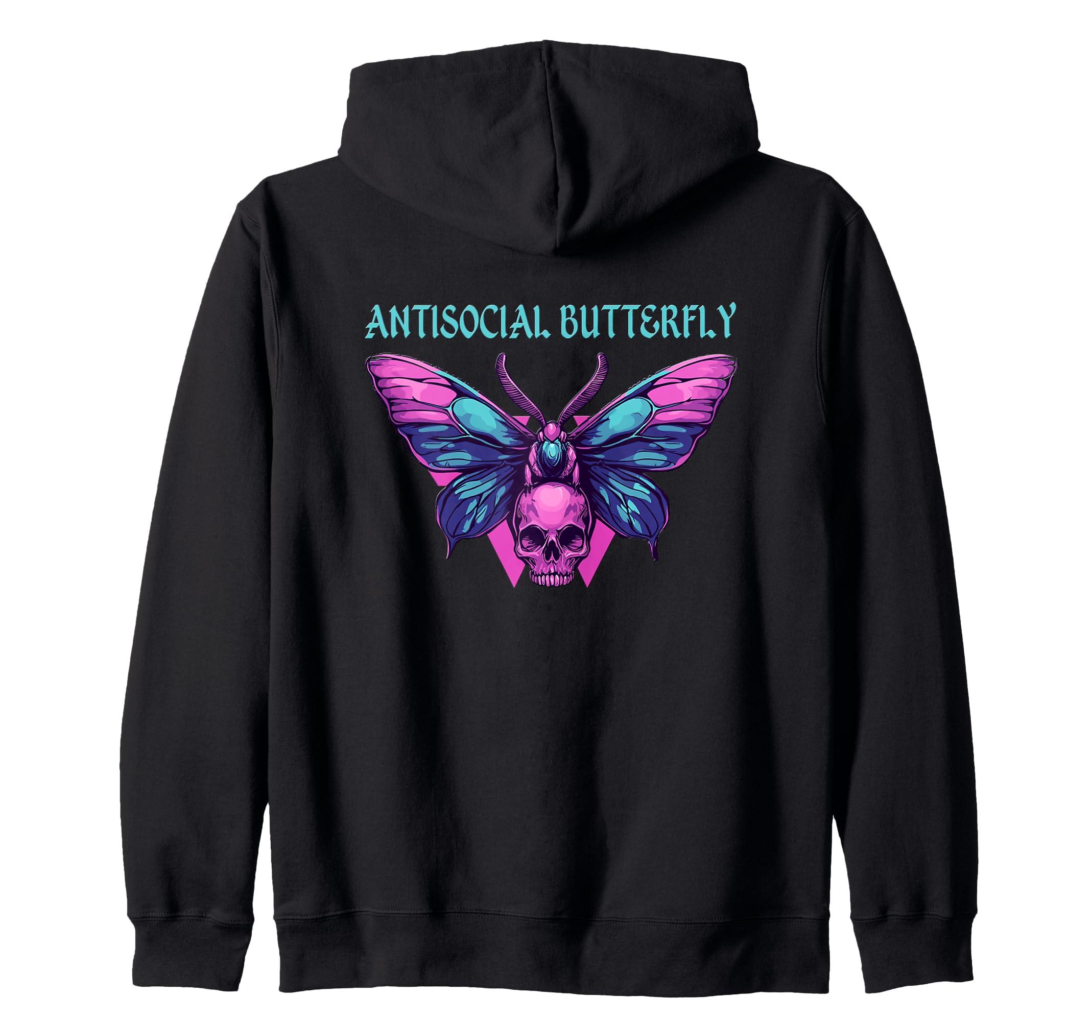 Antisocial Butterfly Gift T-Shirt - Minimalist Print for Adults - T-Shirt, Sweatshirt, Hoodie