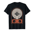 Dj Disc Jockey Vinyl Record Player T-Shirt - Minimalist Print Unisex - T-Shirt, Sweatshirt, Hoodie