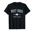 West Fargo North Dakota Nd Athletic T-Shirt - Trendy Graphic for Adults - T-Shirt, Sweatshirt, Hoodie
