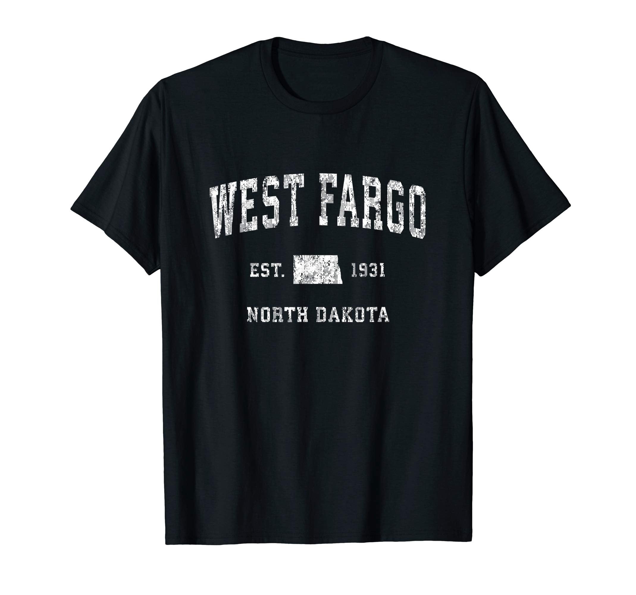 West Fargo North Dakota Nd Athletic T-Shirt - Trendy Graphic for Adults - T-Shirt, Sweatshirt, Hoodie
