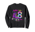 Rollin Into Awesome 8 Roller Sweatshirt - Unique Graphic for Adults - T-Shirt, Sweatshirt, Hoodie