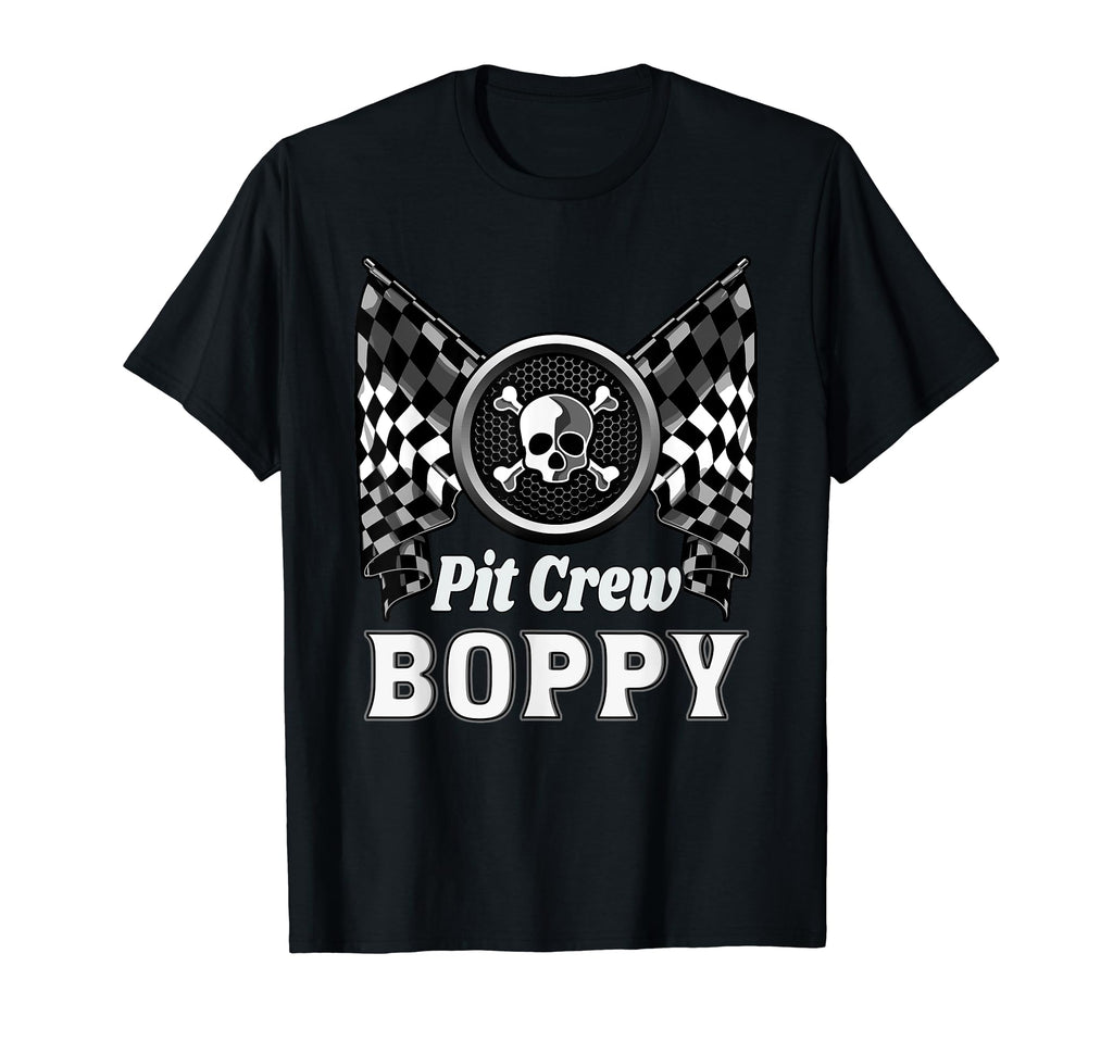 Pit Crew Boppy Racing Car Family T-Shirt - Graphic Print Men Women - T-Shirt, Sweatshirt, Hoodie