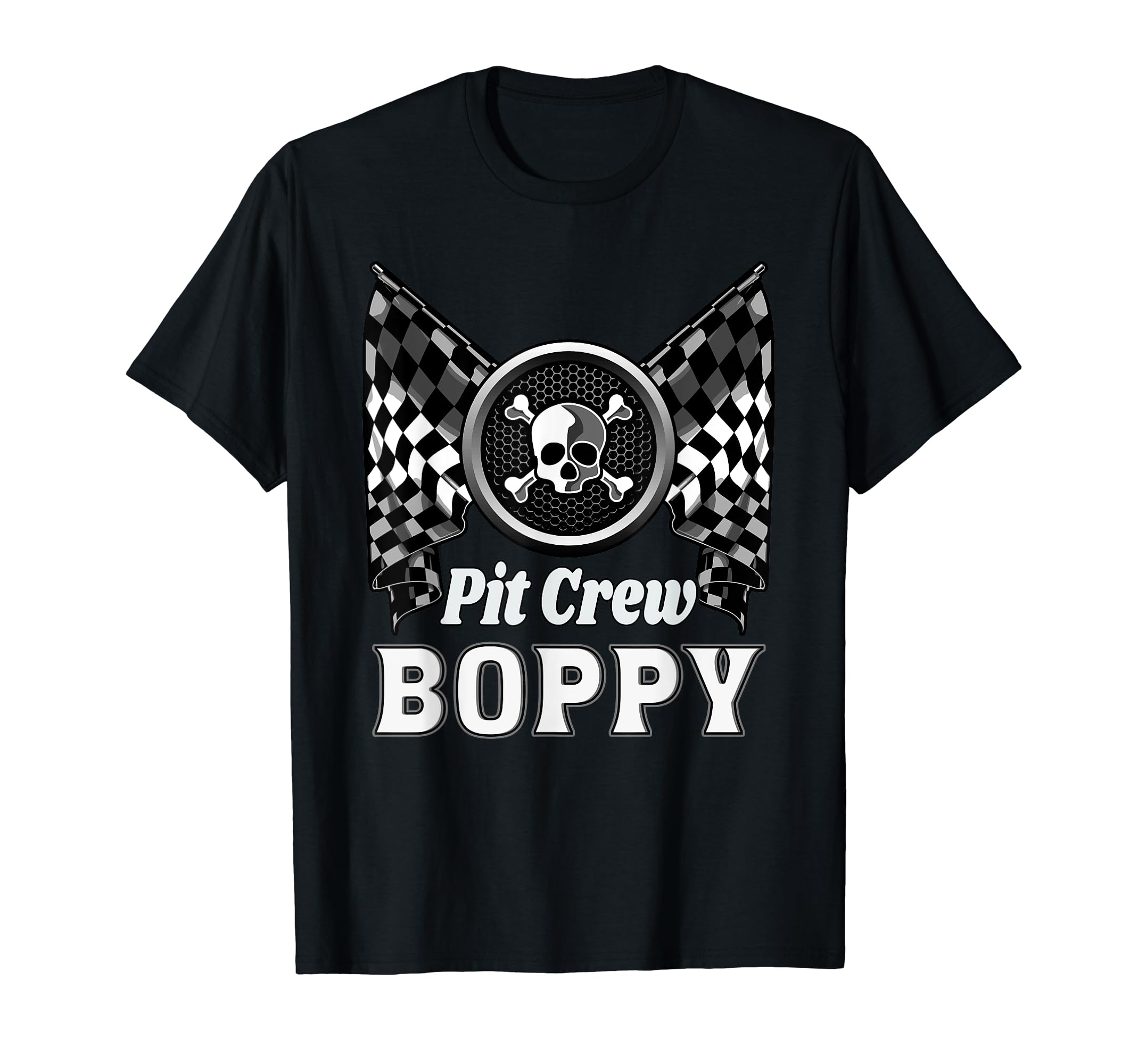 Pit Crew Boppy Racing Car Family T-Shirt - Graphic Print Men Women - T-Shirt, Sweatshirt, Hoodie