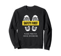 Social Distancing Meme Introvert Quotes Sweatshirt - Graphic Print Unisex - T-Shirt, Sweatshirt, Hoodie