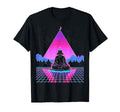 Synthwave Alien Buddha Cyberpunk 80S T-Shirt - Trendy Graphic Men Women - T-Shirt, Sweatshirt, Hoodie