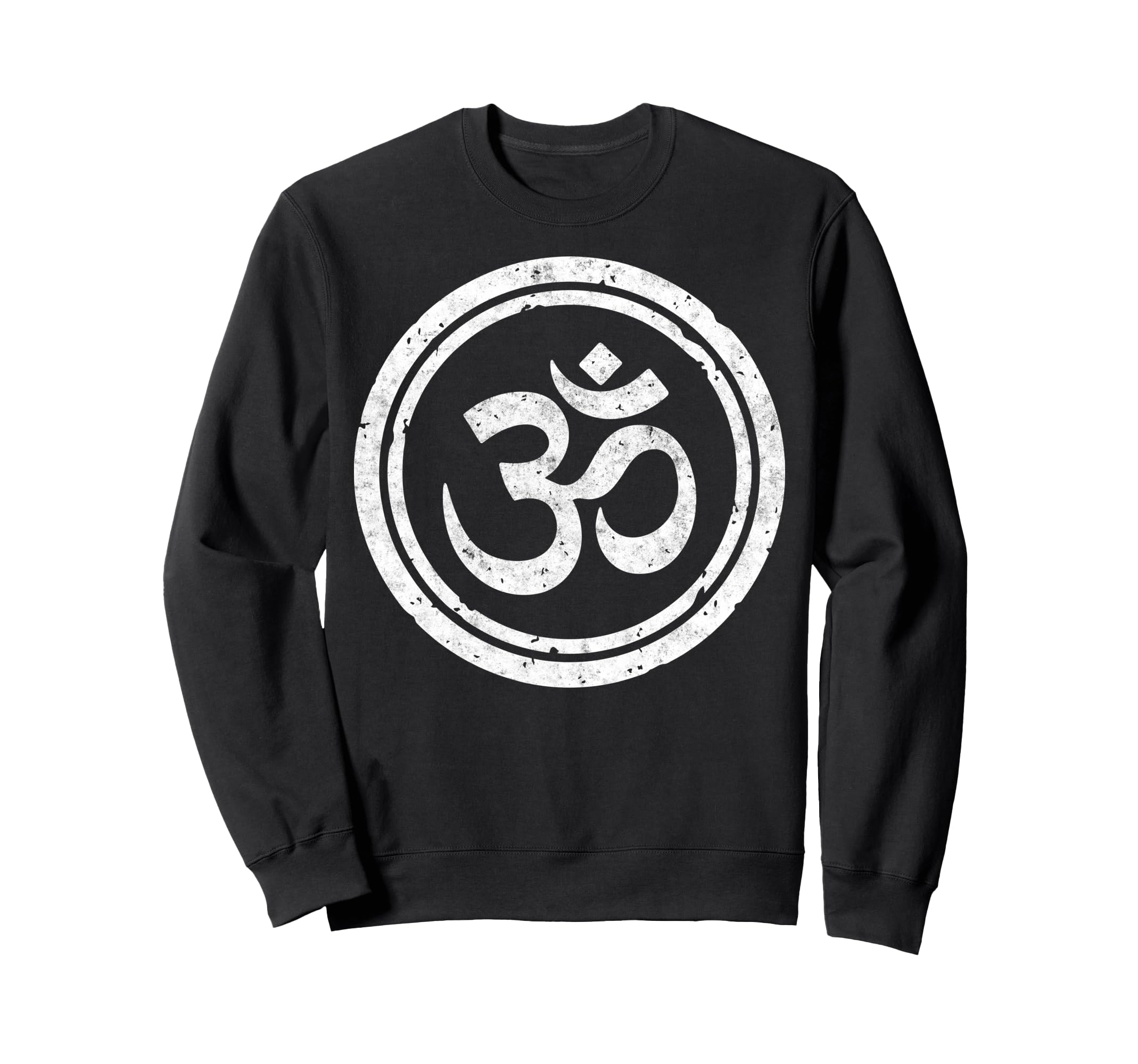 Om Symbol Yoga Meditation Spiritual Sweatshirt - Unique Graphic Men Women - T-Shirt, Sweatshirt, Hoodie