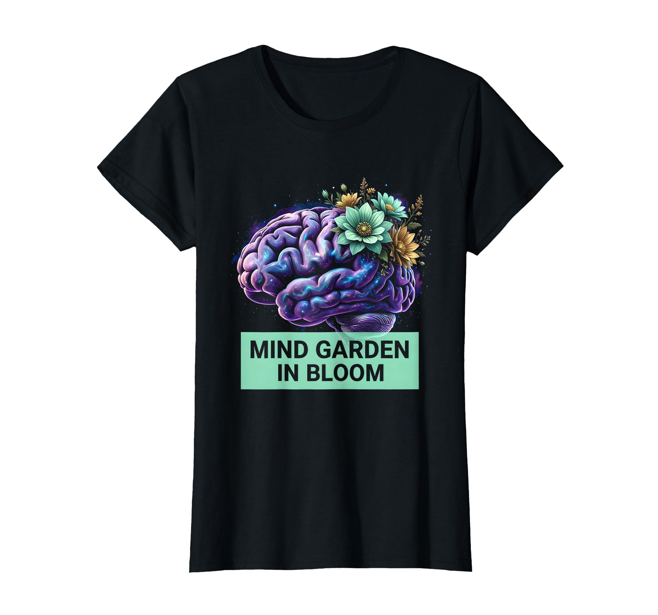 Mind Garden Bloom Mental Health T-Shirt - Novelty Apparel Men Women - T-Shirt, Sweatshirt, Hoodie