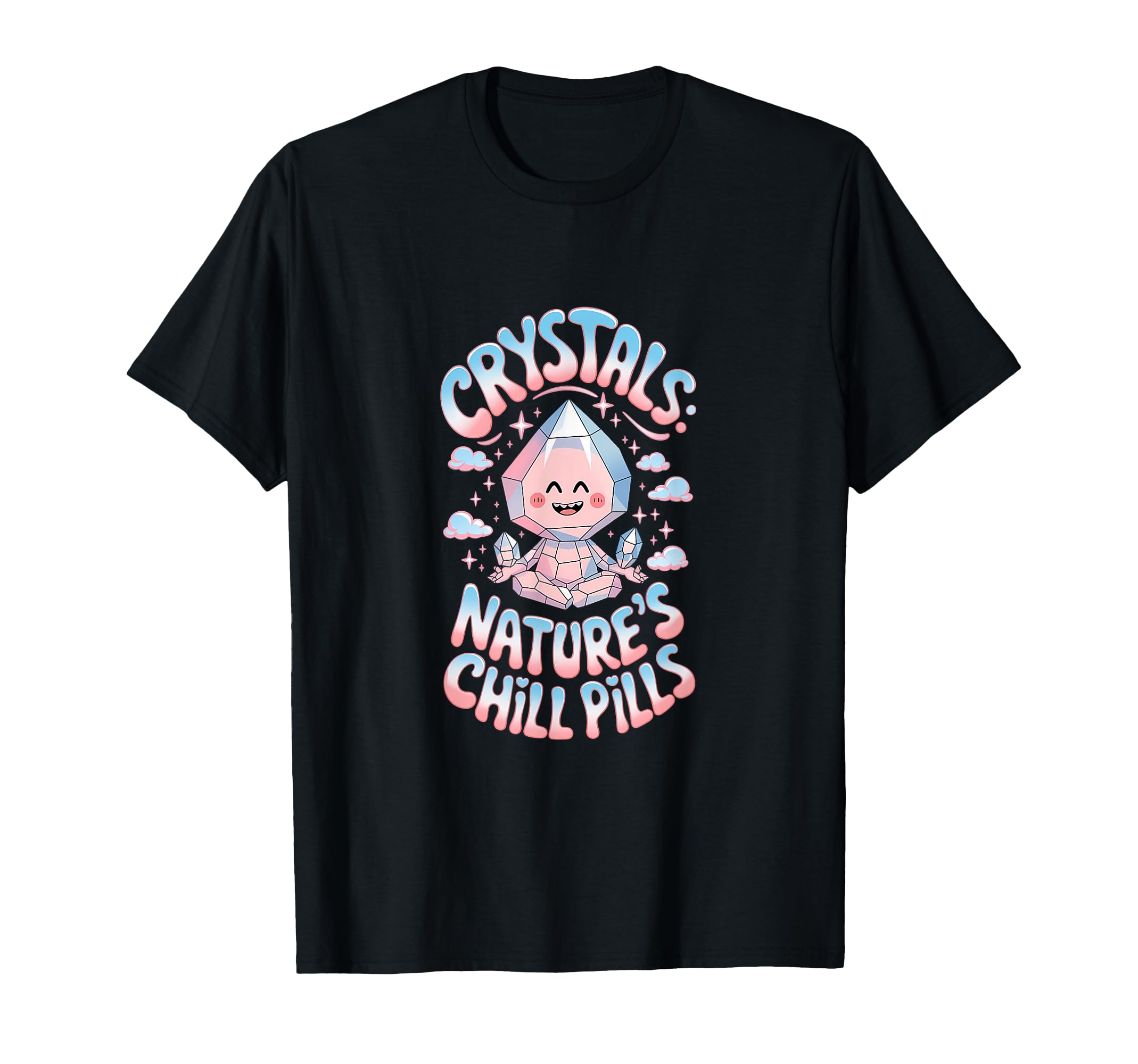 Healing Stone Crystals Energy T-Shirt - Minimalist Print Men Women - T-Shirt, Sweatshirt, Hoodie
