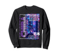 Chiba City 80S Synthwave Skyline Sweatshirt - Streetwear Style Men Women - T-Shirt, Sweatshirt, Hoodie