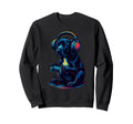 Great Dane Gamer Gaming Dog Sweatshirt - Casual Everyday Wear Men Women - T-Shirt, Sweatshirt, Hoodie