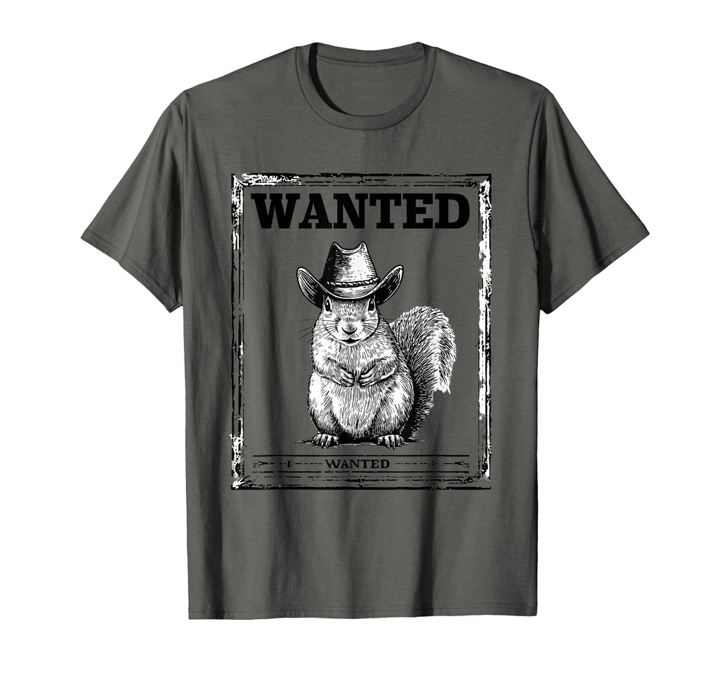 Country Cowboy Squirrel Rodeo T-Shirt - Casual Everyday Wear Unisex - T-Shirt, Sweatshirt, Hoodie